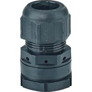 Hensel Combi-Ventilatiewartel. IP66/67. M25. Zwart. Afdichtbereik &Oslash; 9-17 mm - 36001007 etim internet - 20010699