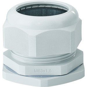 Hensel Kabelwartel IP66/IP67/IP69. M63. Grijs. Afdichtbereik &Oslash; 35-42 mm - 3600215 etim internet - 20010333