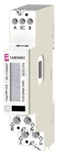 ETI 1 fase kWh-meter 40A SO puls 1000imp 1 mod - 380030282 - 20202077