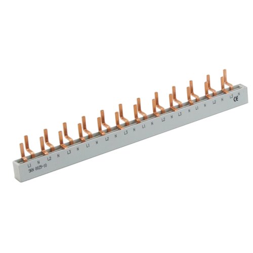 ETI kamrail 12mod 3f/n (l1-n l2-n l3-n) stift - 380050146 - 4320052