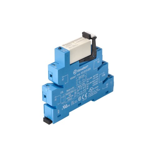 Finder FIN INTERF.RELAIS 2W 8A   24VUC - 385200240060 1 klein - 20006398