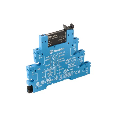 Finder FIN INTERF.RELAIS 1M 2A  110-125VUC - 388101259024 1 klein - 20006428