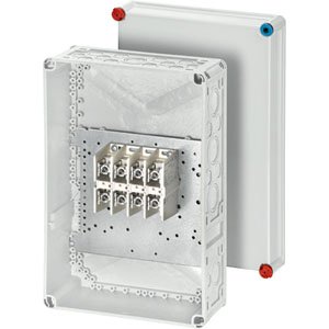 Hensel Kabeldoos IP65 BM3. 2x 10-95 mm&sup2; Cu/Alu. 4 polig. Grijs - 3900010 etim internet - 20010690