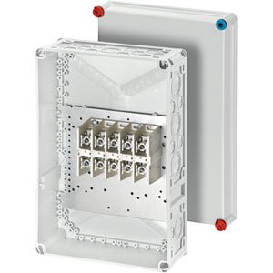 Hensel Kabeldoos IP65 BM3. 2x 16-150/ 4x 16-70 mm&sup2; Cu/Alu. 5 polig. Grijs - 3900222 etim internet - 20010684