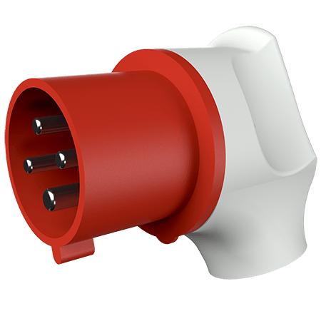 Mennekes Haakse contactstop 32A 4P 6H 400V IP44 - 3987 - 20021901