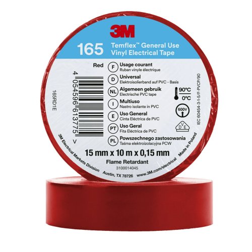 3M vinyl pvc tape rood 15mm 7100184730 - 3a989bb86cb69360885b0216d14ea1b3 - 11005865