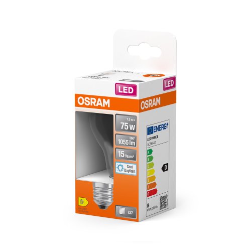OSRAM led lamp e27 806lm 6.5w 6500k - 3d67afe037314b008d782c8d17c12bfc - 11003370