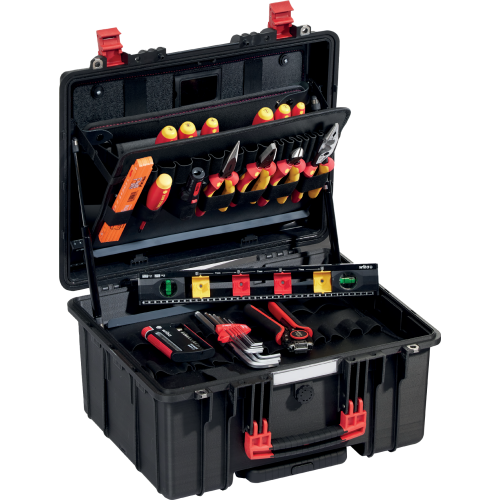 WIHA Gereedschapskoffer Elektricien XL 2 Trolley 9300-70203, 60-delig - 3e72c1f3 8da7 4614 be20 e77b935f5048 - 20014424