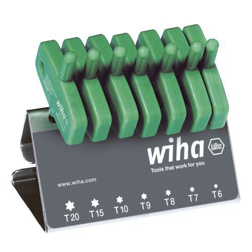 WIHA TORXsleutelset Sleutelgreep 365 gezwart T6-T20 in werkbankhouder, - 3f837e79 e4b4 4fcc ba19 8f1fa44273b7 - 20013016