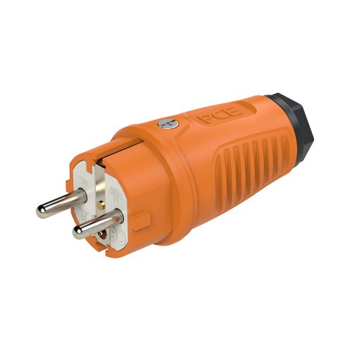 PCE Contactstop bus/randaarde Taurus2 ora/zwa rubber 16A 250V~ - 3fd688705bd3120665fb5f0847120d51 - 20158107