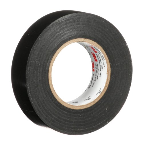 3M tape temflex 165 zwart 19mmx20m 165BK5E - 3m temflex vinyl electrical tape 165 black 3 4 in x 60 ft 19 mm x18 m 6 mil 100 rolls case - 11006290