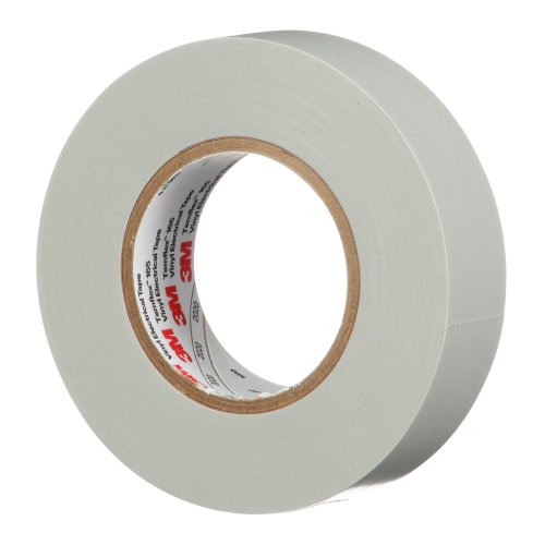 3M tape temflex 165 grijs 19mmx20m 165GY5E - 3m temflex vinyl electrical tape 165 gray 3 4 in x 60 ft 19 mm x 18m 6 mil 100 rolls case - 11006288