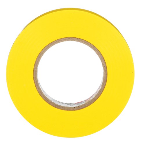 3M tape temflex 165 geel 19mmx20m 165YL5E - 3m temflex vinyl electrical tape 165 yellow 3 4 in x 60 ft 19 mm x18 m 6 mil 100 rolls case - 11006292