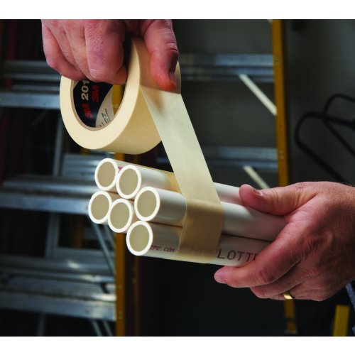 3M schilderstape zelfklevend 24mm 7100195952 - 3m value masking tape 201 pvc pipes - 11010459