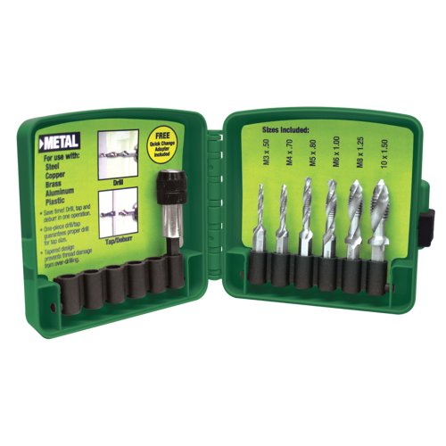 Greenlee Kombi bit set M3 - M10 50121510 - 400050100 - 20001266
