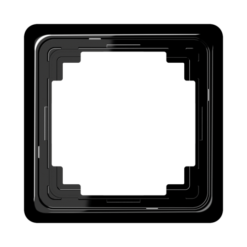 Jung Afdekraam CD-plus zwart 1-voudig - 4011377000551 - 20018329