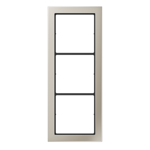 Jung Afdekraam LS-Flat-Des.edelstaal 3-voudig - 4011377015319 - 20018727