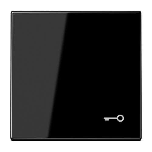 Jung Schakelwip LS990 zwart m.symb. sleutel - 4011377019157 - 20019704