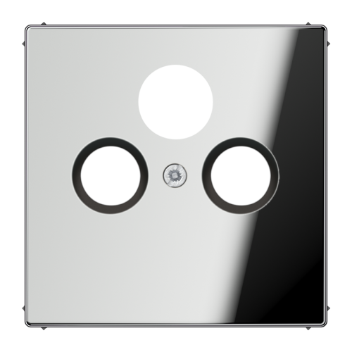 Jung Afdekking LS-glans chroom voor SAT-TV - 4011377022270 - 20018793