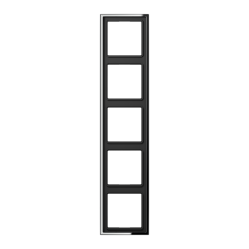 Jung Afdekraam LS-glans chroom 5-voudig - 4011377023284 - 20018783