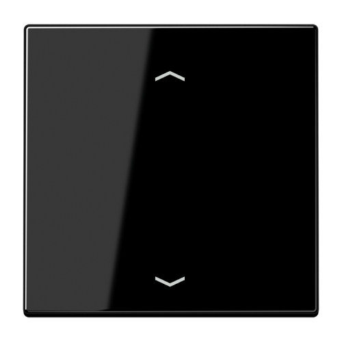 Jung LB taster LS 1v stand. zwart pijl - 4011377025455 - 20019239