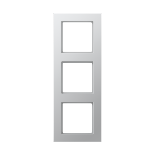 Jung Afdekraam A-creation 3-vdg. aluminium - 4011377026599 - 20016323