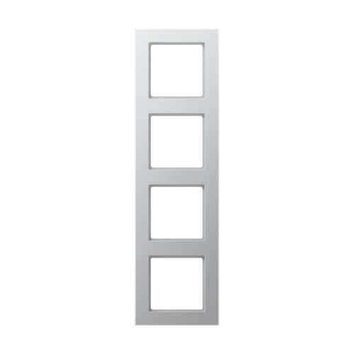 Jung Afdekraam A-creation 3-vdg. aluminium - 4011377026605 - 20016348