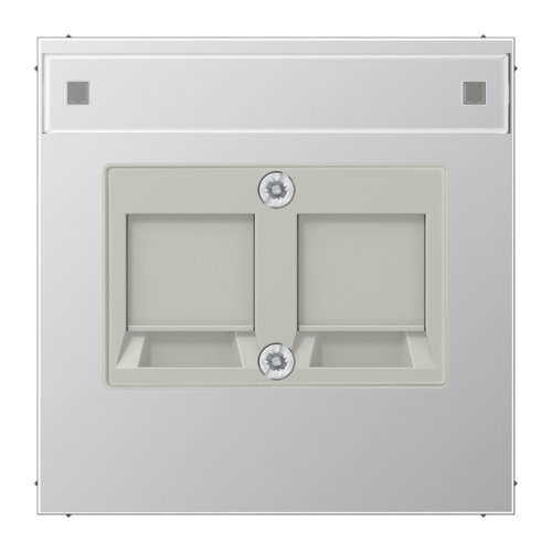 Jung Afdekking Panduit Giga Cat.6 LS alu 2-v - 4011377027435 - 20016703