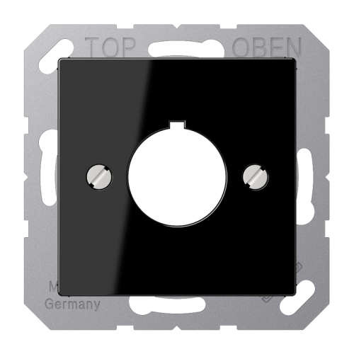 Jung Afdekking A500 zwart voor app. 22,5mm - 4011377029026 - 20015938