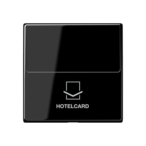 Jung Afdekking A500 zwart Hotelcard-schak - 4011377029064 - 20016081