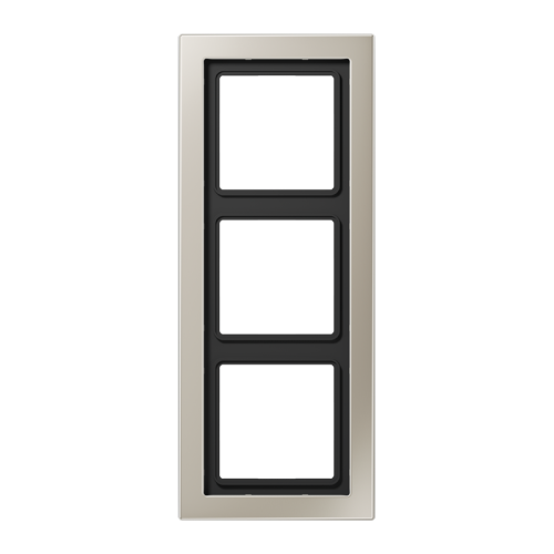 Jung Afdekraam LS-Design edelstaal 3-voudig - 4011377030756 - 20018697