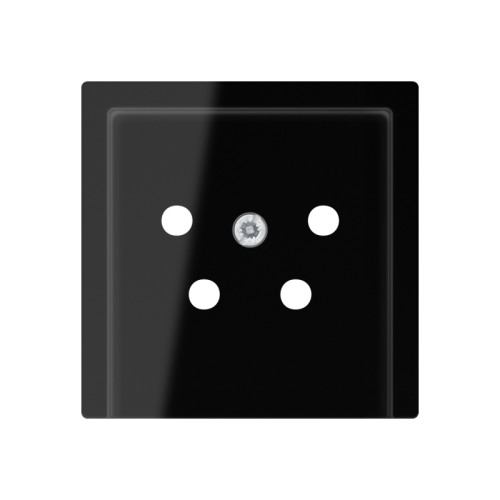 Jung Afdekking A500 zwart telefoon 4-polig - 4011377038028 - 20015906