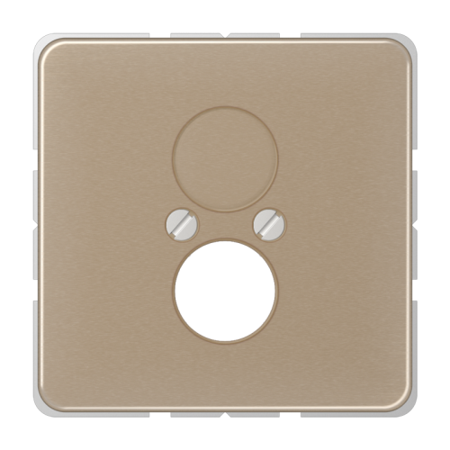 Jung Afdekking CD500 goud brons v. BNC en L2S - 4011377043008 - 20017885