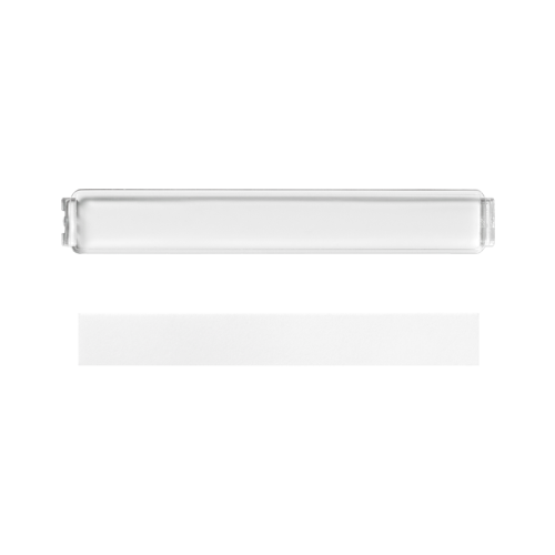 Jung Plexiglas afd. met tekststrook 7x57mm - 4011377043145 - 20019363