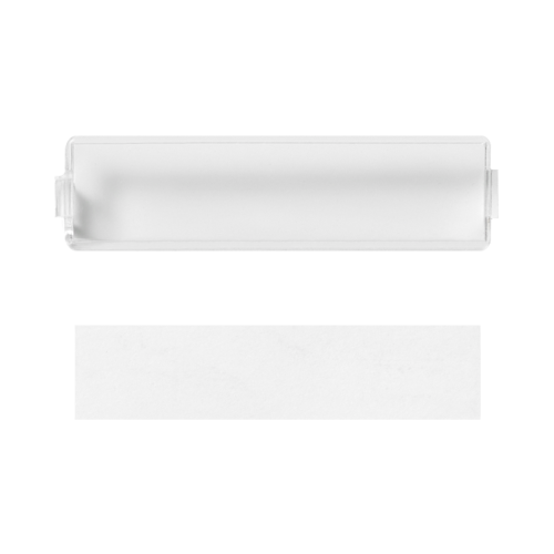 Jung Plexiglas afdekking met tekststrook 9x40 - 4011377043435 - 20014828