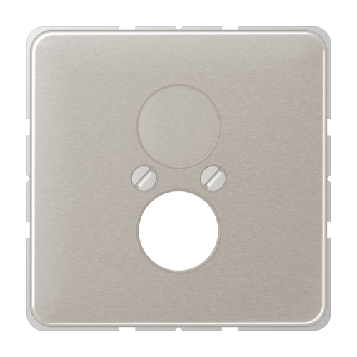 Jung Afdekking CD500 platina voor BNC en L2S - 4011377043503 - 20017888