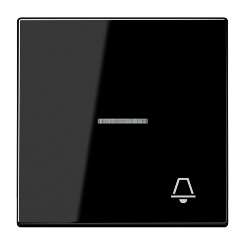 Jung Schakelwip LS990 zwart m.lens&symb. Bel - 4011377044067 - 20019644