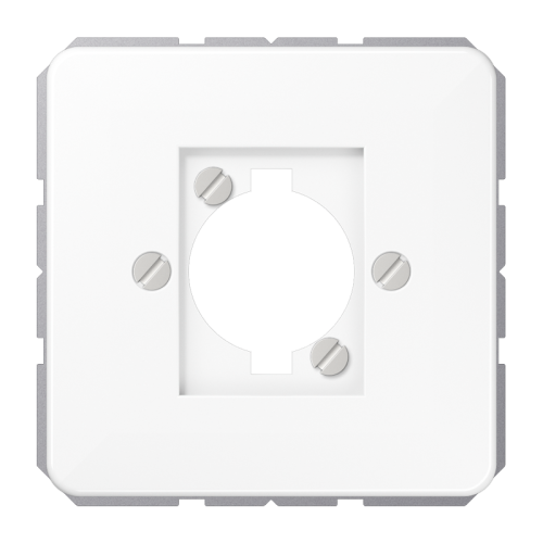 Jung Afdekking CD500 a.wit v.XLR-aansluitds. - 4011377047006 - 20017897