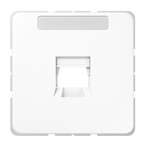 Jung Afdekking CD500 a.wit.v.mod.jack 1-vdg. - 4011377047204 - 20017915