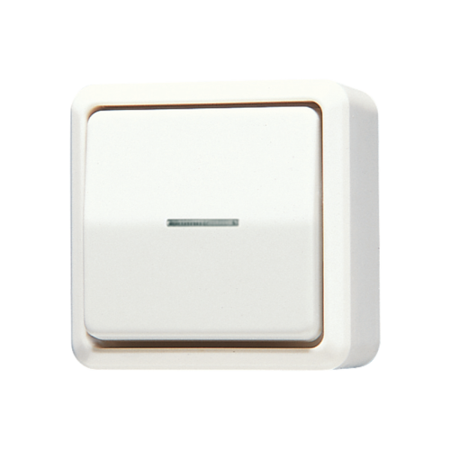 Jung Wipcontroleschakelaar AP600 wit wissel - 4011377049109 - 20014808