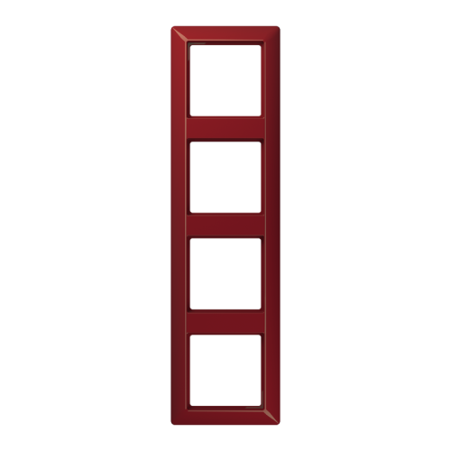 Jung Afdekraam AS500 slagvast rood 4-voudig - 4011377050976 - 20017125