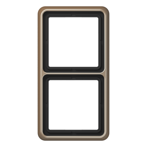 Jung Afdekraam CD500 goud brons 2-voudig - 4011377053700 - 20017987