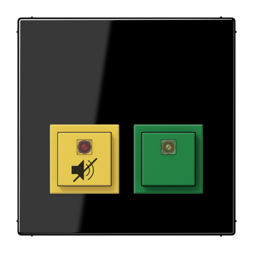 Jung Dienstkamerunit LS990 zwart - 4011377055650 - 20020384
