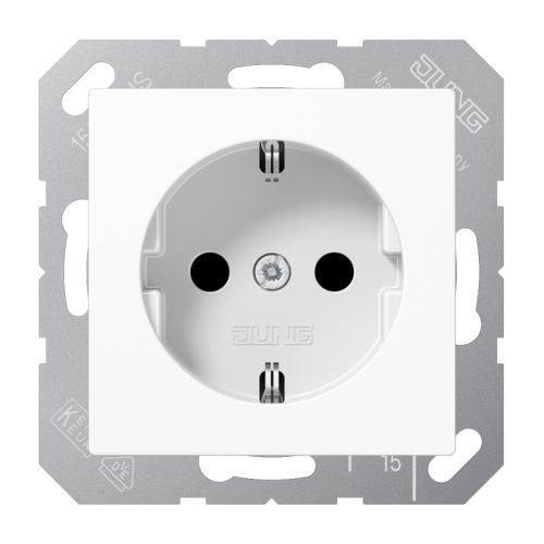 Jung Wcd. A(S)500 alp.wit met R/A - 4011377057715 - 20015484