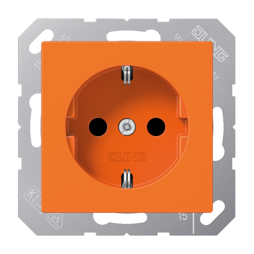 Jung Wcd. A500 slagv.oranje & schroefklemmen - 4011377058415 - 20015506