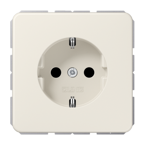 Jung Wcd. CD500 wit v.a.v. met schroefklem. - 4011377059863 - 20017694