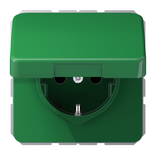 Jung Klapdeksel CD500 groen - 4011377063303 - 20018126