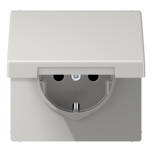 Jung Wcd. LS990 lichtgrijs m.R/A & klapd. - 4011377064041 - 20019039