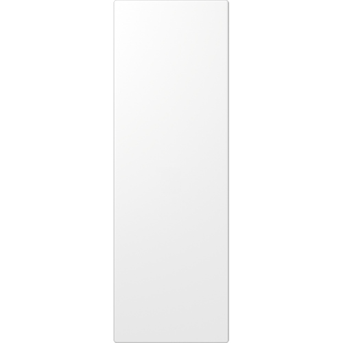 Jung Afdekking alp.wit edelstaal (70x212,4mm) - 4011377065581 - 20018672