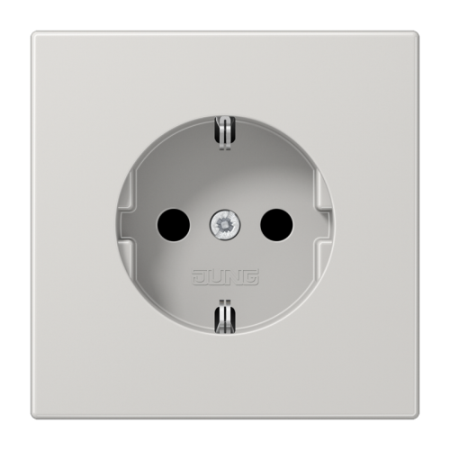 Jung Wcd.LS-990 li.grijs v.a.v. met schroefkl - 4011377069084 - 20019215